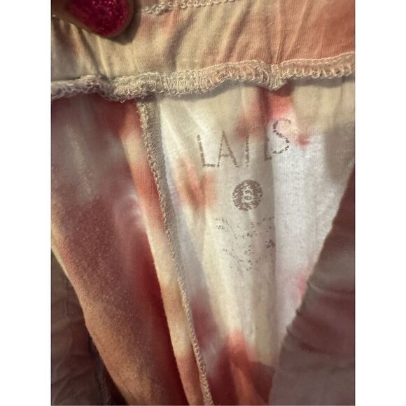 Small(S)Lates by Kate intimates tie dye pajama lounge set crewneck joggers Pjs - Picture 5 of 8